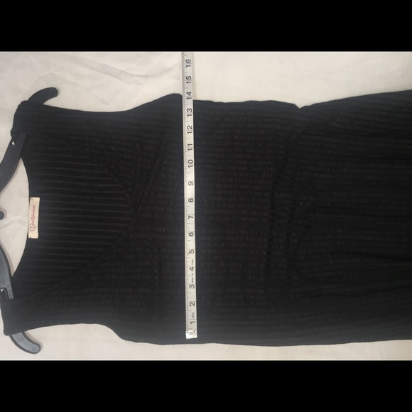 Black sheath dress with corset detail - Picture 7 of 8